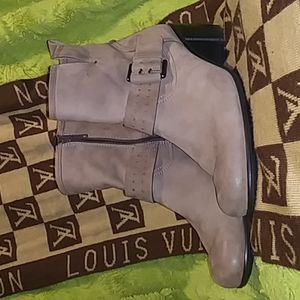 Ecco leather ankle boots